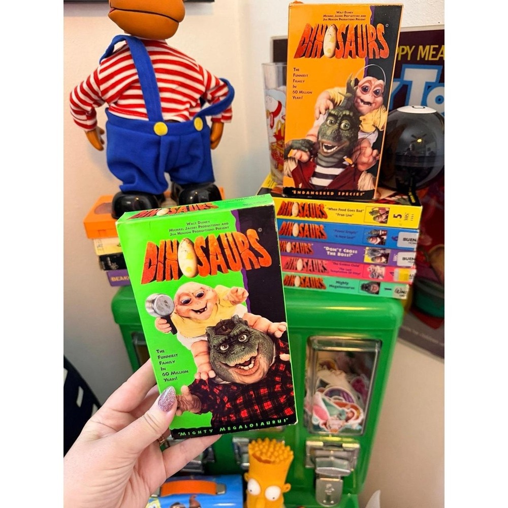 Dinosaurs mighty meglosaurus vhs